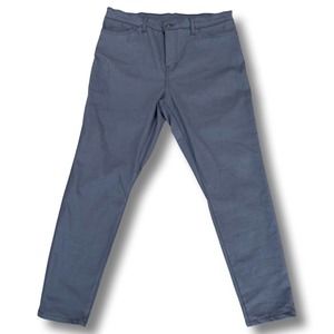 Blue Delta Jeans Women’s 33x27 Gray Stretch Handmade Custom RAW Denim USA $450